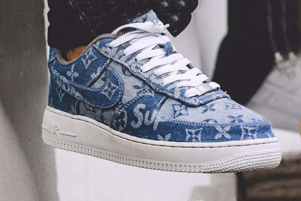 The Louis Vuitton x Nike Air Force 1 Collection is Uber-Luxe