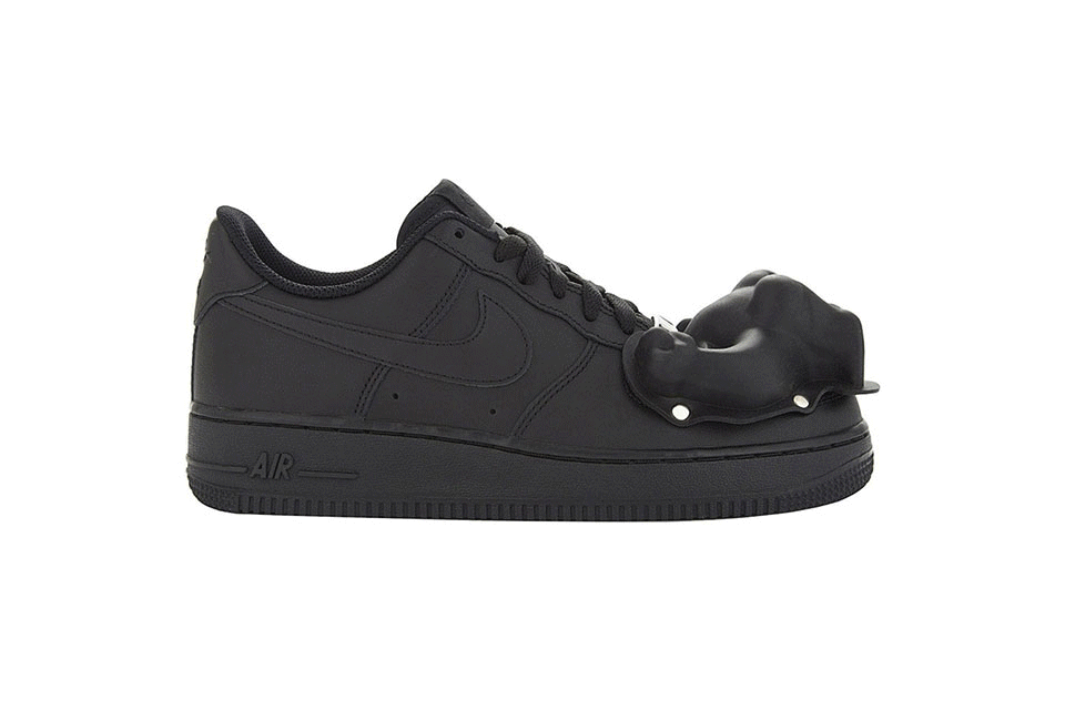 comme des garcons nike air force 1