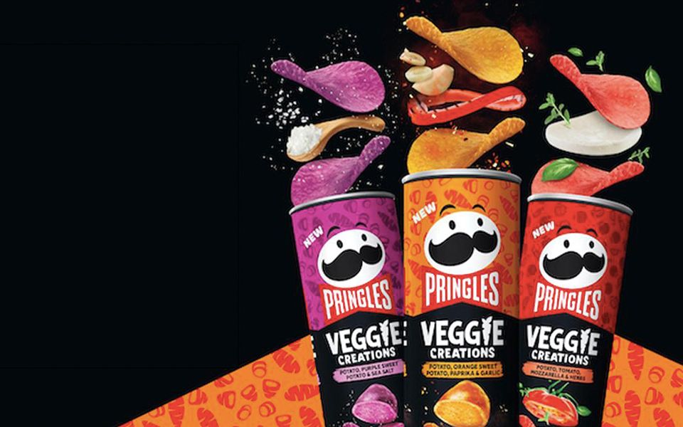 프링글스, 야채 컬러로 물들인 ‘베지칩’ 3종 출시