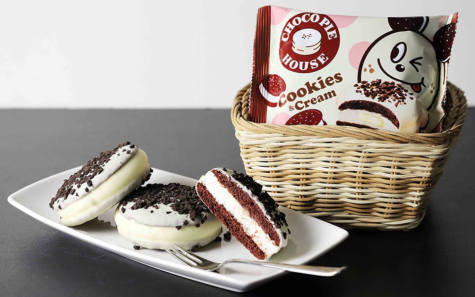 오리온, 겨울 시즌 한정판 ‘쿠키앤크림 초코파이’ 출시