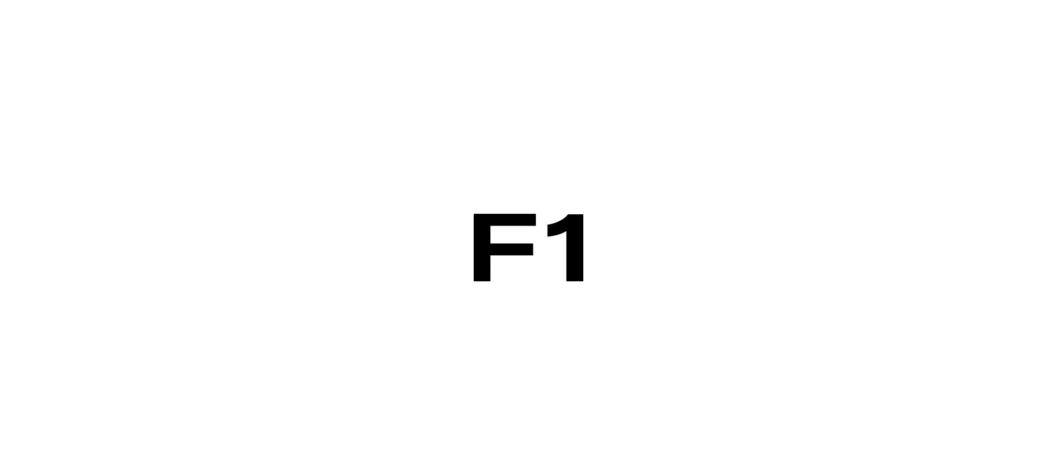[A to Z] F1