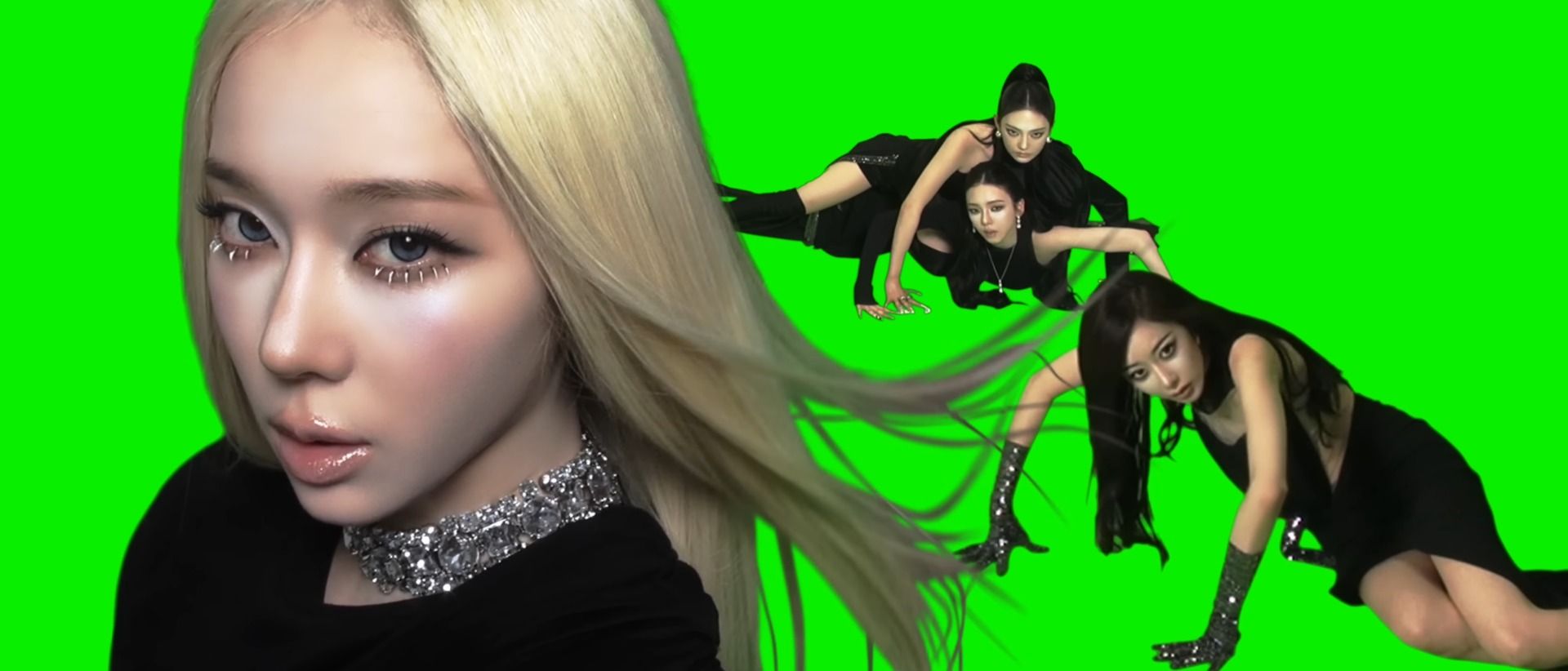 크로마키는 왜 초록색일까