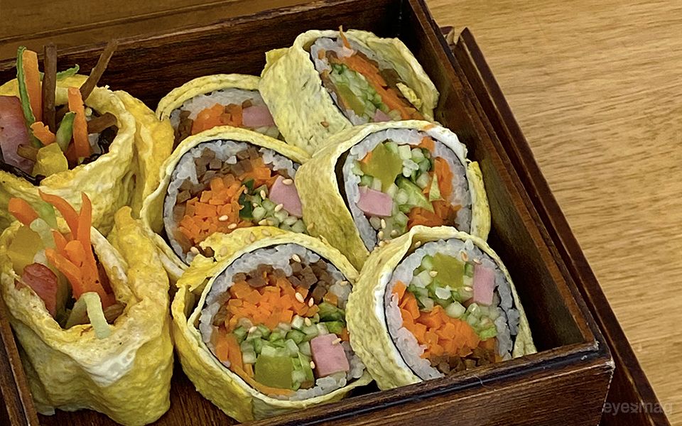 오늘도 라면에 김밥이야?