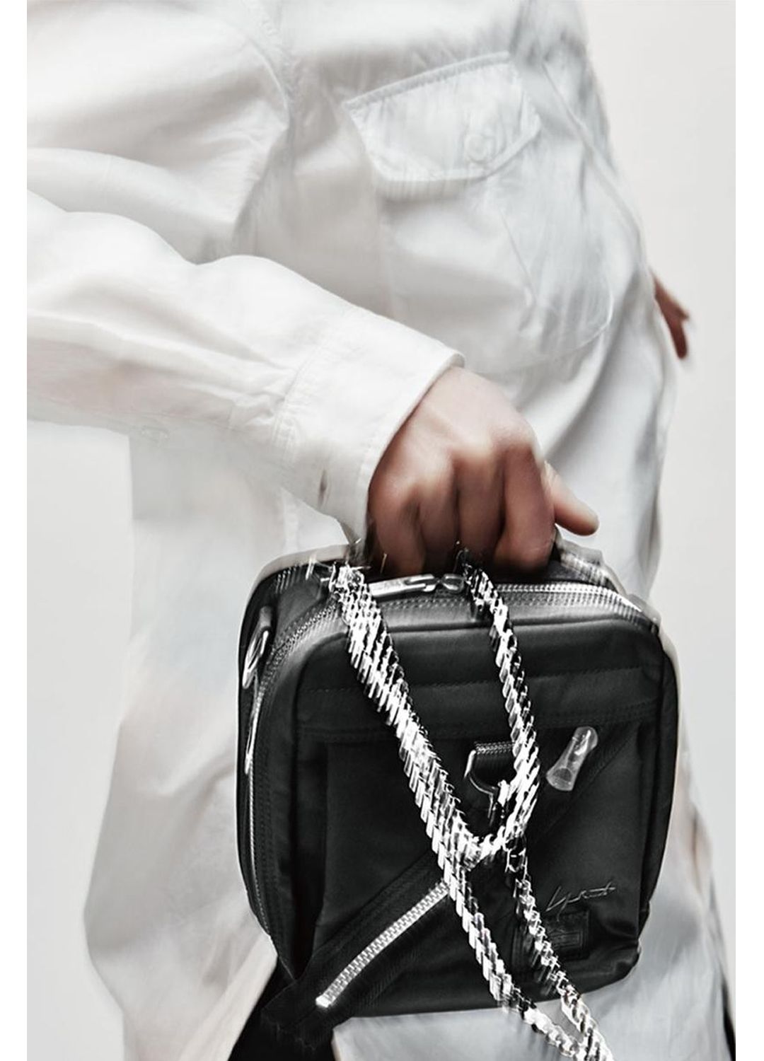 PORTER × Yohji Yamamoto 2WAY バニティポーチ（ヨウジヤマモト