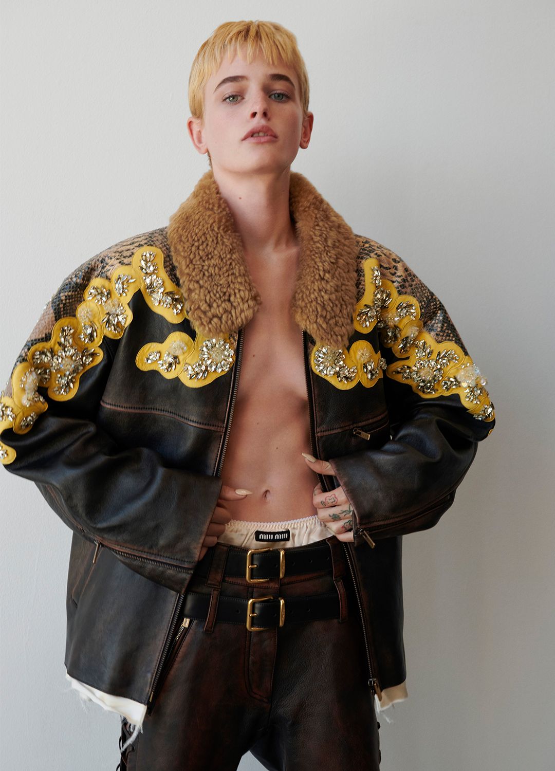 미우미우, 'Upcycled by Miu Miu' 레더 재킷 에디션 론칭