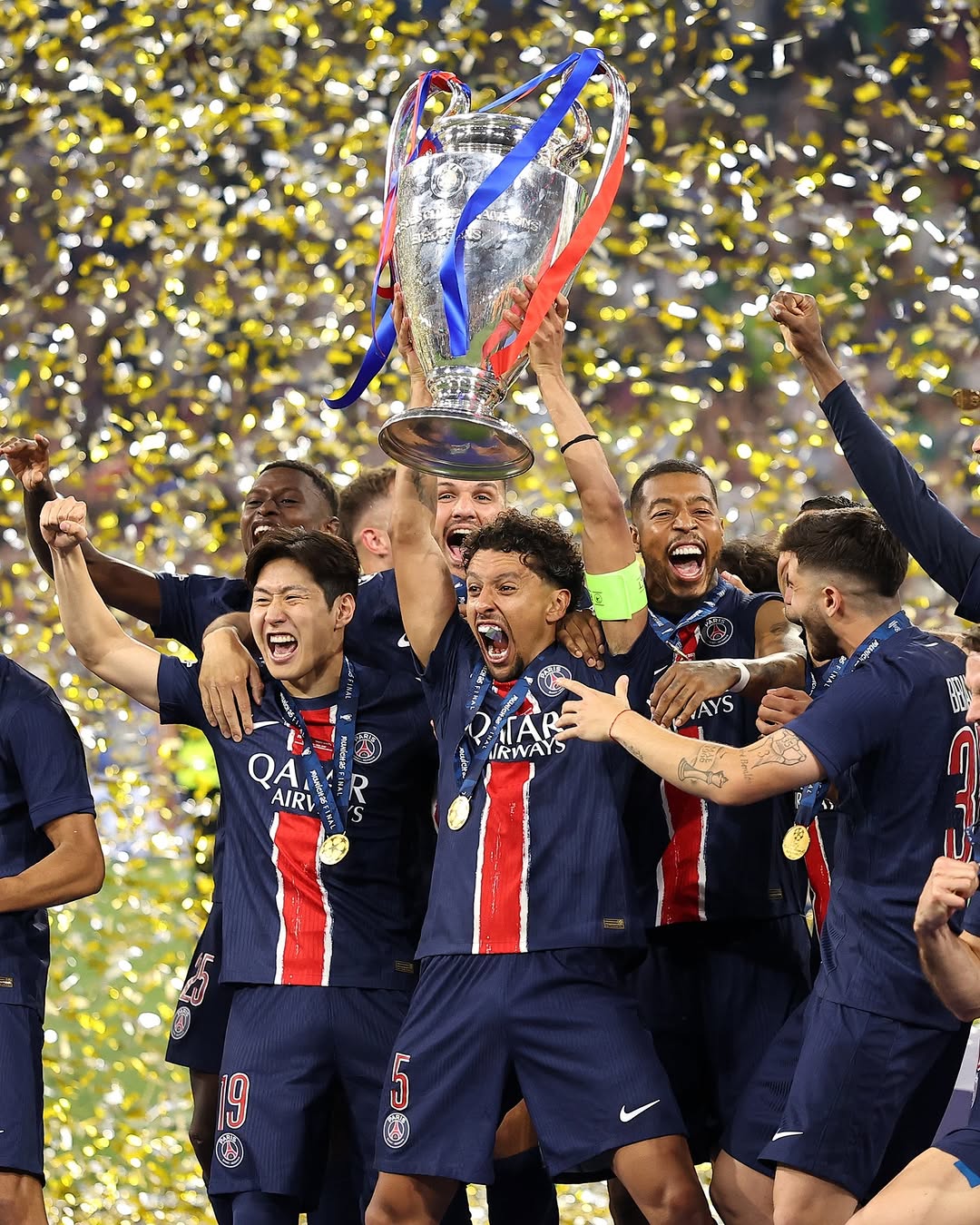 파리 생제르맹, 구단 최초 챔피언스리그 우승 달성